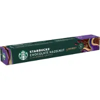 Starbucks | Suklaa-hasselpähkinä - 10 kapselia Nespresso-koneisiin