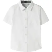 Name it Nkmnewsa Ss Shirt Noos - White - 158-164