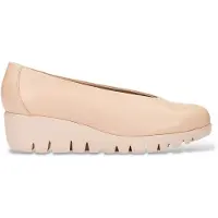 Wonders for woman. C-33100 Beige Fly Leather Moccasins (41), 3 to 5 cm, None, Casual