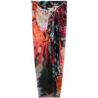 Desigual Rantahuivi beige / oranssi / magenta / musta