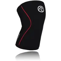Rehband RX-Polvisuoja 7mm Musta/Punainen