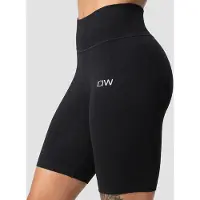 ICANIWILL Ribbed Define Seamless Biker Shorts Black
