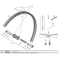 Shimano 300 Mm Wh-m9200-tl-f15-b-29 Ewhspokey0009 Puolat Ja Nännit -sarja 24 Yksiköt
