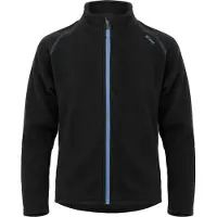 Urberg Kids' Tyldal Fleece Jacket Black Beauty/blue Horizon Välikerrospuserot 146/152