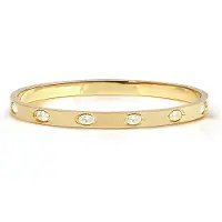Nomination Pretty Bangles teräs rannekoru kulta L-koko 029527/020