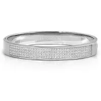 Nomination Pretty Bangles teräs rannekoru zirkonia M-koko 029535/001
