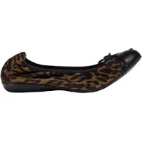 Wonders for woman. A-6134_5578_11357 Kalmar brown leather ballet flats (39), Suede, None, Casual, Animal Print