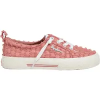 Pepe Jeans for woman/girl. PGS300005 Trainers Kenton Alize pink (37), Fabric, Flat, Laces, Casual, children's fashion