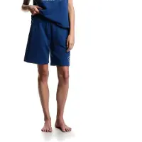 Emporio Armani for woman. EW000496_AF19031 Bermuda shorts Iconic Light Terry navy (S), Blue, Homewear, Cotton