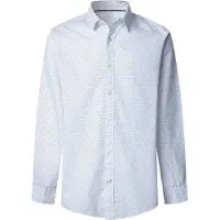 Pepe Jeans for man. PM3091191 Padua shirt white (S), Casual, Cotton, Long sleeve