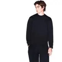 Armani Exchange for man. XM002445AF13047UC001 Bonded sweatshirt black (S), Casual, Cotton