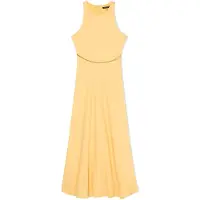 Armani Exchange for woman. XW001971AF21553U2149 Maxi dress yellow (M), Casual, Party, Polyester, Sleeveless / Straps