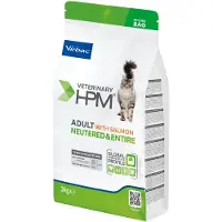Virbac Veterinary HPM Adult lohi kissoille Veterinary HPM Adult lohi kissoille - Säästöpaketti: 2 x 12 kg