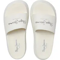 Pepe Jeans for woman. PLS700001 Bella Log Sandals white (36), 1 to 3 cm, None, Casual