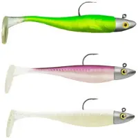 Delalande Zand Fat Shad Pehmeä Viehe 10g 100 Mm 20 Yksiköt