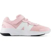 New Balance unisex for kids. PT578V1 Shoes 578v1 Bungee Lace with Top Strap pink (34.5 W), Flat, Laces, Velcro, Casual, children's fashion
