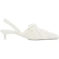 Armani Exchange for woman. XW002585AF22805U0011 Sandals Elegant white (38.5), 1 to 3 cm, Laces, Casual
