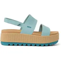 Reef for woman. CJ8788 Water Vista Higher Sandals blue (41), 3 to 5 cm, Velcro, Casual