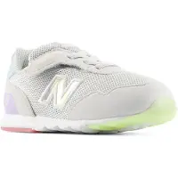 New Balance unisex for kids. I515V1_KL Shoes 515 Hook & Loop (23), Flat, Laces, None, Casual, Sport, Grey, children's fashion