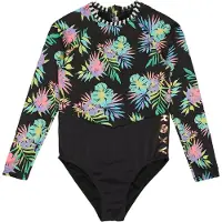 Roxy Active Rg Juniorien Pitkähihainen Shorty-märkäpuku Takavetoketjulla