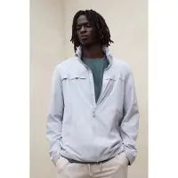 Ecoalf for man. MCMGAJKBENI00027S26-301 Beni jacket grey (XL), Casual, Recycled Polister, Sustainable