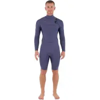 Hurley Air 3/2 Mm Springsuit Pitkähihainen Neopreenipuku Jossa Rintavetoketju