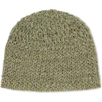 Armani Exchange for woman. XW002362AF21577O7002 Beige Crochet Beanie (OSFA), Casual, Cotton