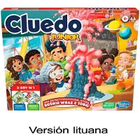 Hasbro Cluedo Junior Liettualaisessa Lautapelissä