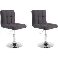 CLP 2 kpl Palma V2 kangaslepotuolisetti, Juoda