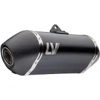 Leovince Lv-14 Black Edition Moto Guzzi Stelvio 1000 Abs 24-26 Hyväksytty äänenvaimennin
