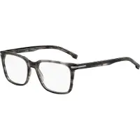 HUGO BOSS BOSS 1602 55/19/145 Harmaa sarvikehys Acetatikehykset MIEHILLE BOSS 1602