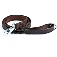 Feel Nahkatalutin Leather Braid, ruskea