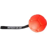 Dingo synteettinen nahkapallo kahvalla 13 cm