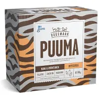 Dagsmark Puuma 8 x 80 g kana ja hyönteinen leikatulle kissalle hyytelössä kissan märkäruoka