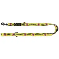 Dingo Keltainen hihna Do Not Pet 220 cm