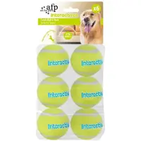All For Paws Fetch&Treat täyttötennispallot 6,5cm 6-pack