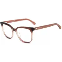Kate spade KS BRIEANA 2 53/18/140 ruskeat vaaleanpunaiset varjostetut muovikehykset NAISILLE KS BRIEANA 2