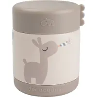 Done by Deer Insulated Food Jar Celebration Sand 300 Ml - Beige - Ø9X H 11CM.300ML