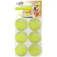 All For Paws Hyper Fetch täyttötennispallot Maxi 6,5cm 6 kpl