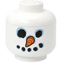 LEGO suuri säilytyslaatikko (Snowman Head)