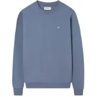 Silbon for man. S261041102293 Ethnic blue racket sweatshirt (L), Casual, Cotton