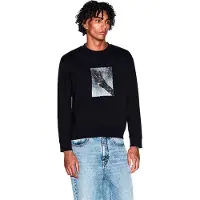 Armani Exchange for man. XM002226AF10830UC001 Morden Graphic Sweatshirt black (L), Casual, Cotton, Short sleeve