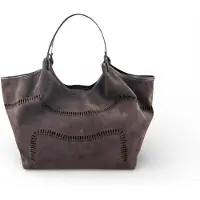 Cheval Firenze Olkalaukku 'Madera Suede' tummanruskea