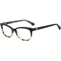 Kate spade BRONWEN/3 52/15/140 musta varjostettu havana asetaattikehykset NAISILLE BRONWEN/3
