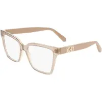 Ferragamo SF3060 54/16/150 Läpinäkyvät nude Acetat Naisille SF3060
