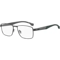HUGO BOSS BOSS 1830 56/17/150 Matte ruhteniummusta Metallikehykset MIEHILLE BOSS 1830