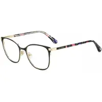 Kate spade KS TERRIANN 2/G 51/18/140 mustat metallikehykset naisten silmälasit KS TERRIANN 2/G