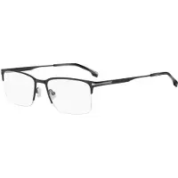 HUGO BOSS BOSS 1850 55/19/150 Matte mustat metallikehykset MIEHILLE BOSS 1850