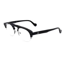 Moncler ML5016 49/21/150 Kiiltävä musta yhdistetty MIESTEN silmälasit ML5016