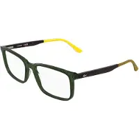 Lacoste L2993 57/18/150 Läpinäkyvät vihreät silmälasit Akryyli MIEHET L2993